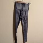 Carbon38 Takara High Waisted Shine Gray Ankle Legging Photo 3