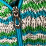 Spyder : Green & Blue Striped Women's Sweatshirt- 1/4 zip- 8 Photo 5