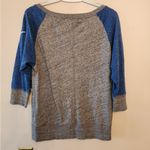 Nike  Indianapolis Colts 3/4 sleeve grey t shirt size womens small oversized Photo 2