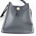 Kate Spade Large Marti Leather Convertible Bucket Bag Purse Black Photo 6