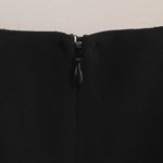 Jigsaw Square Neck Sleeveless Fitted Wool Blend Dress Black 12 NEW Photo 7