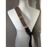 KAVU Rope Sling Bag Tan Beige Canvas Crossbody Outdoor Travel Daypack Flaw Read Photo 4