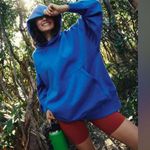 Free People Movement FP Movement At My Best Embroidered Sweat Hoodie In Steller Blue Size:S All embroidered  No refunds or cancellation’s  Photo 2