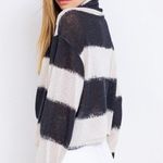 Le lis Oatmeal Black Stripe Sweater  Photo 3