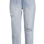 No Boundaries NWT. Cinched Mom Jeans. Distressed. Light Wash. Junior’s Size 17 Photo 3