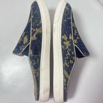 G.I.L.I. Womens Denim Gold Spatter Slip on Blakeley Sneaker Mule Slides 10 Blue Photo 4