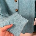 Stitch Fix FATE  Myrella Button Front Hooded Cardigan Oversized Wool Blend Size L Photo 2