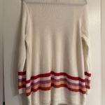Torrid Valentine Delicate Stripes Open Front Sweater Cardigan - size 1 Photo 5