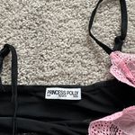 Princess Polly Antoine Top Pink / Black Photo 4