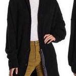 Free People XS Black Eucalyptus Cardigan Sweater Photo 0