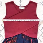 Sachin + Babi  Crossover Pleated Floral Midi Dress Size 10 Photo 5