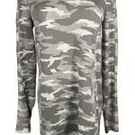 Athleta Athelta Balance Grey Camo Dress Womens XS Pockets Athleisure Soft Longsleeve Photo 0