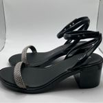 Melissa NWOB  Shiny Rhinestone Jelly Heel size US 10 black 693 Photo 1