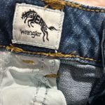 Wrangler  High Rise True Straight Crop Jeans Sz 16 Distressed Stretch Denim Plus Photo 7