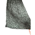 Elan Blue Green Leopard Print Maxi Skirt Size Medium Photo 3
