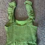 Japna  Green Ruffle Strap Jumpsuit Photo 2