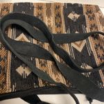 Minnetonka Baja Western Jacquard Boho chic Suede Fringe Crossbody Bag Photo 7