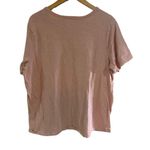 Ava & Viv  size 1X blush pink short sleeve blouse women’s Photo 2