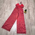 House of Harlow Red Halter Alondra Jumpsuit Photo 4