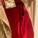 Classic‎ Vintage Raincoat Trenchcoat w/ removable lining and leather trim​ Photo 3