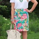 Loft NWT Ann Taylor  Tropical Skirt Photo 0