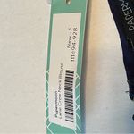 PaperMoon  Stitch Fix Womens Size Small Navy Blue Larie Crew Neck Blouse Bell NEW Photo 3