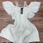 Boohoo New Rosie dress White Off Shoulder Size 4 Photo 0