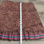 Lucky in Love 18" High Rise Animal‎ Print Pleated Pocket Golf Skirt Skort Size M Brown Size M Photo 8