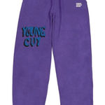 Maison Chateau Rouge Patalon Young Cut Violet Sweatpants Unisex (flaws) L Purple Size L Photo 0