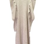 Ted Baker Marniaa Extreme Sleeve Knit Sweater Dress Beige Size 5 | US Large 12 Photo 2