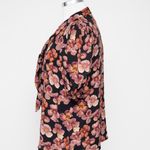 Reformation - Joelle Floral Tie Neck Button-Up Top Photo 5