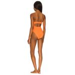 Good American  Jacquard Show Off One-Piece in Orange Cream 7 XXLarge New Womens Photo 5