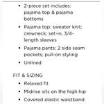 Cuddl Duds  pajamas set cute Pink Animal Print dog cat super soft cozy NEW small Photo 3