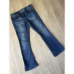 Seven7 Women's Slim Boot cut Dark Wash Jeans Mid Rise Y2k 90s Size 8 Photo 1