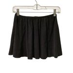 Brandy Melville PacSun Black Skater Skirt Faux Suede Size S/M Photo 4