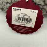 SO  Gray and White Bunny Slippers, Size Medium NWT Photo 8