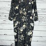 Old Navy NWT Size XL Gray - Floral/Butterfly Print One Piece Pant Jumpsuit Photo 0