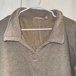 Soft Surroundings Women's Plus Size Beige Oversized Jacket 3/4 Sleeve Mid-Length Spring Photo 2