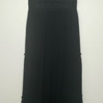 Love Tree  Black Crochet Lace V-neck Maxi Dress Size Large Photo 0