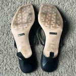 Tahari  Black Rhinestone Heeled Sandals Photo 3