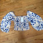 Sienna Sky  square neck, long sleeve cropped blouse Photo 4