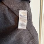 Athleta Highland Crossback Sweater Charcoal Gray Open Back Athleisure Womens S Photo 3