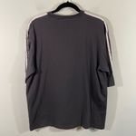 Adidas Originals Women's Grey Oversized Short Sleeve Graphics Tee Size S Photo 7