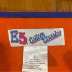 E5 College Classics Women’s Florida Gators UF Orange W/Sequins Sweatshirt Sz L Blue Size L Photo 1