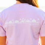 Comfort Colors Purple Seaside  T-Shirt Photo 1