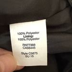 Vince Camuto "Boho Spirit" Black/Ivory Black Crochet Lace Overlay Skirt Photo 6