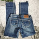 Almost Famous Splatter Distressed Jeans Photo 1