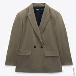 ZARA Oversized Double Breasted Blazer Photo 2