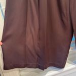 NEW Vince Pleated Wide Leg Dress Pants office Chocolate Brown Size 18 *flaw Photo 3