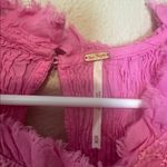 Free People Shea Solid Mini Dress in Sugar Magnolia Size Medium Photo 7